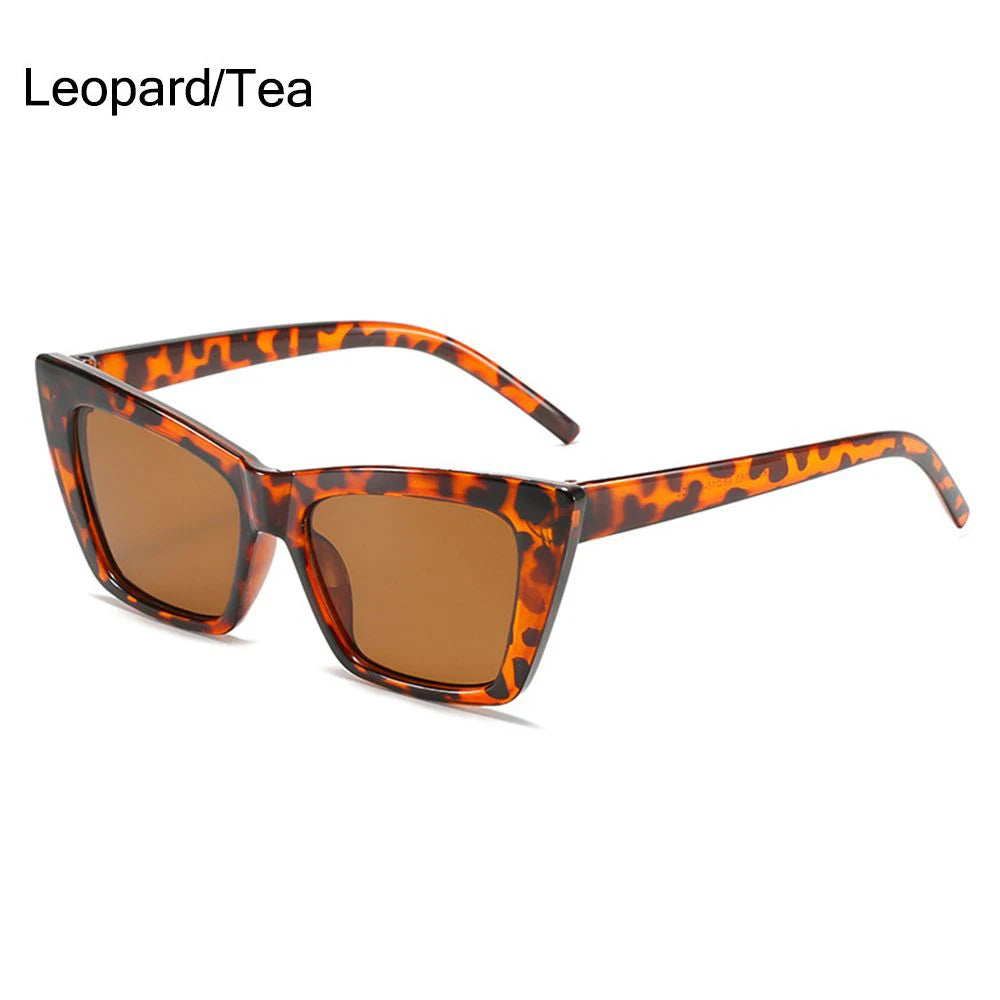 Trendy Cat Eye Sunglasses for Women/Men Retro Square Sun Glasses UV400 Protection Eyewear Summer Shades Fashion Accessories