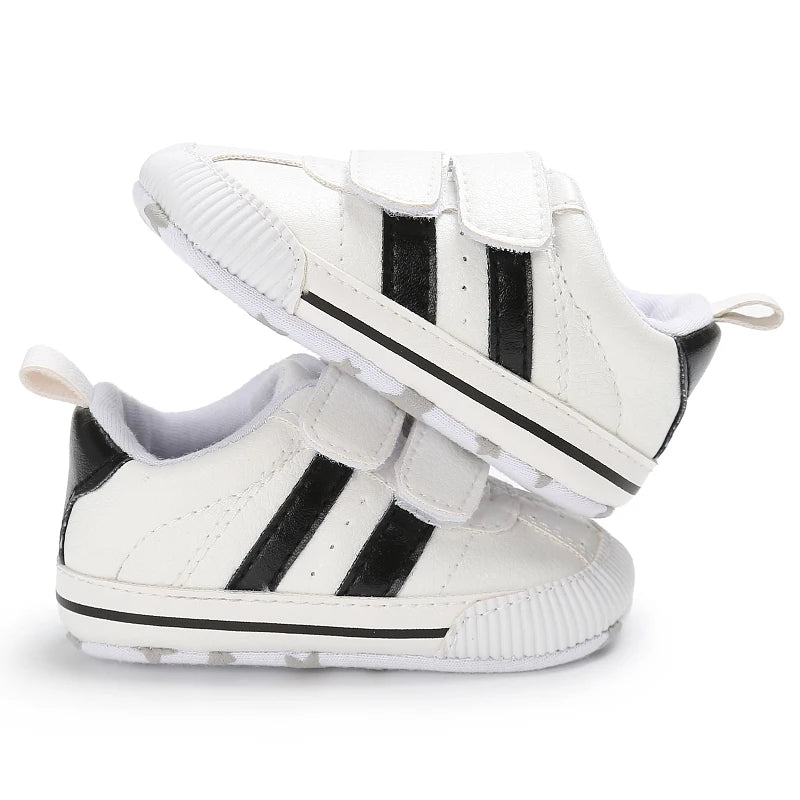 Spring and Autumn Style Baby Walking Shoes Baby White Shoes Casual Single Shoes For Boys and Girls Anti Slip Baby Shoes