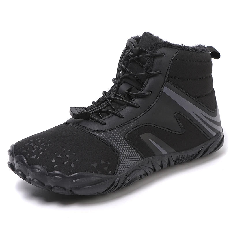 Brand New Winter Boots for Men Women Snow BareFoot Outdoor Non-slip Warm Fur Casual Sneakers Plus Size Ankle Boots Hiking Shoes