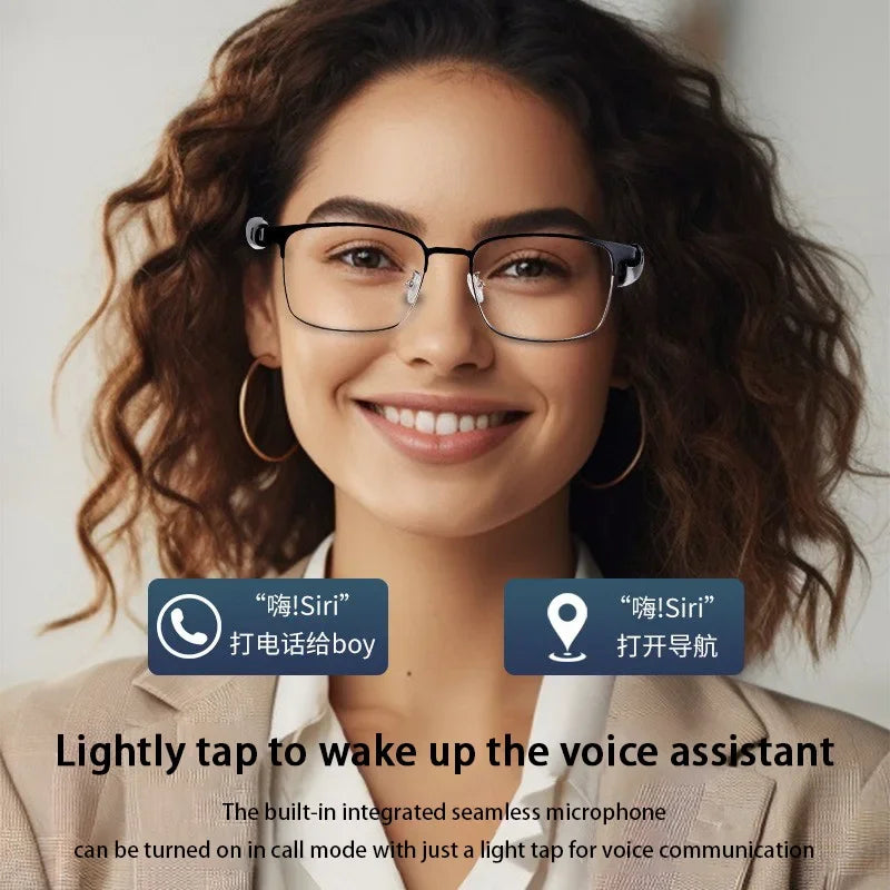 Good Intelligent AI Translation Glasses Headphones Interpretation Sunglasses 144 Language Real-time Conference Tool