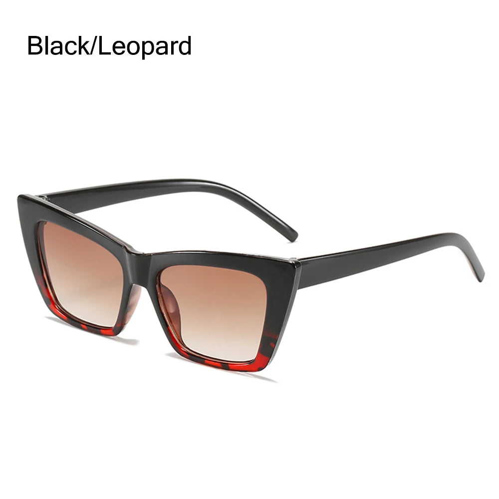 Trendy Cat Eye Sunglasses for Women/Men Retro Square Sun Glasses UV400 Protection Eyewear Summer Shades Fashion Accessories