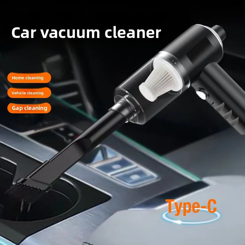New wireless car, household handheld, small, multi-functional, portable, car mounted, high-power blowing and suction dual-use va