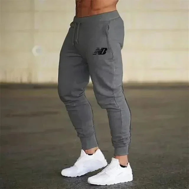 Men's New Balance Lightweight Jogger Pants – Summer Thin Breathable Athletic Pants Fabric for Running & Training