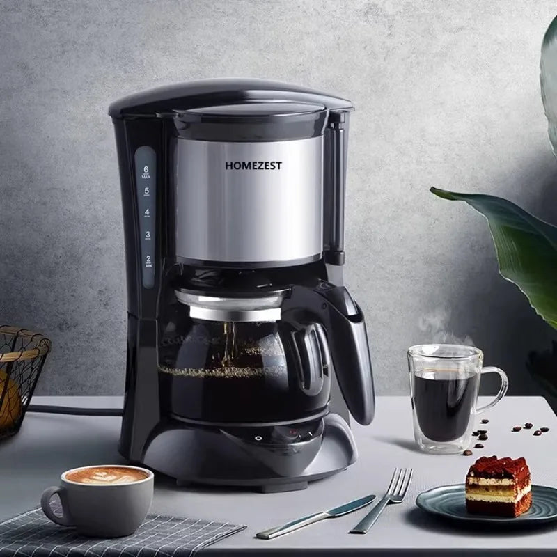 Automatic Espresso Coffee Maker Bean Grinder Milk Frother Fast Heat Compact Home Office Programmable Coffee Makers Black