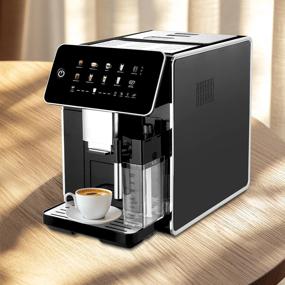 Full Automatic Bean to Cup Cafetera Maquinas De Cafe Smart Coffee Makers Coffee Making Machine Portable Espresso Coffee Machine