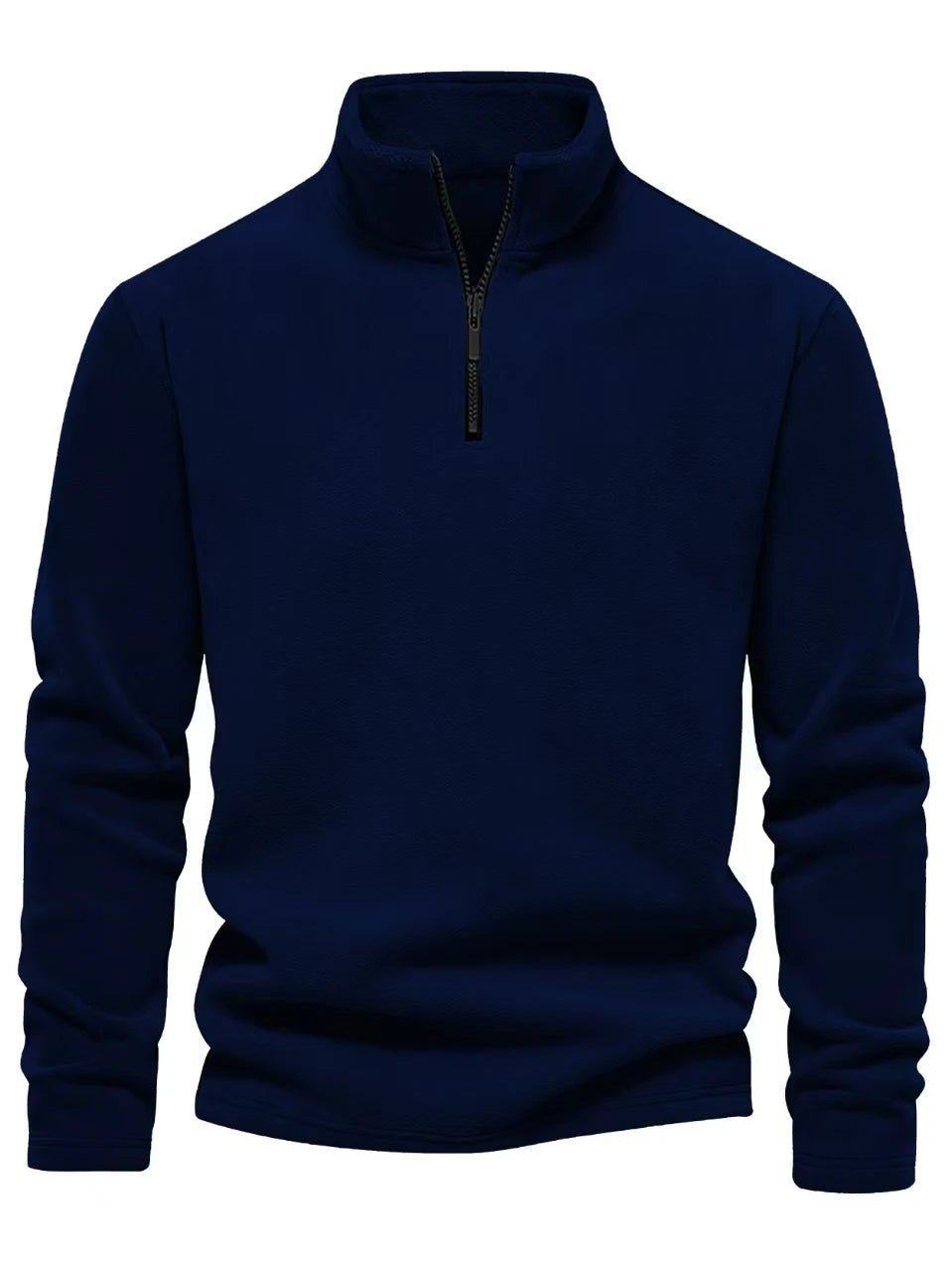 Spring And AutumnBrand Quality Thicken Warm Fleece Jacket for Men Zipper Neck Pullover Men's Sweatshirt Soft Shell Mens Jacke