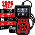 V519 Professional Obd2 Scanner - USB Powered Car Diagnostic Tool with Real-Time Data Stream, Full-Featured Obd Ii Testing (I/M Ready, Bod2/Eobd), Clears Check Engine Light, Reads/Erasing Codes from Most Vehicles, Car Maintena