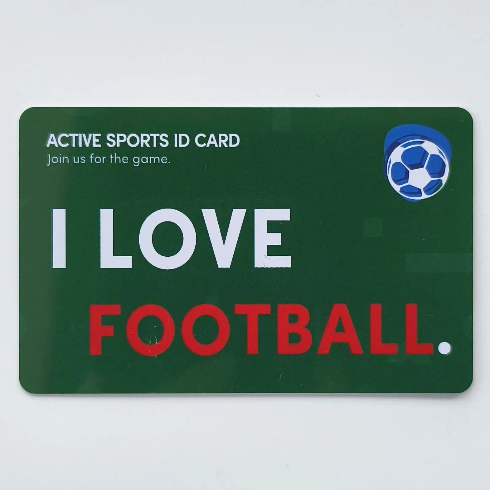 i love baseball basketball football cricket Card Games cycling golf Fitness Singing Table tennis Skating Active sports id card