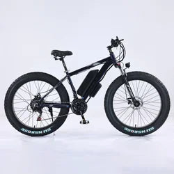 Off-road Mountain commuter E-bike 45 Mph Max Speed 24" Fat Tire Hydraulic Disc Brake Electric Bicycle