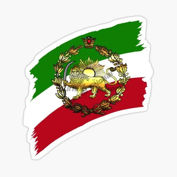 IRAN National Flag Car Sticker for Badge Bicycle Van Laptop Motorcycle Wall Car Window Glass Off-road Decal Customizable