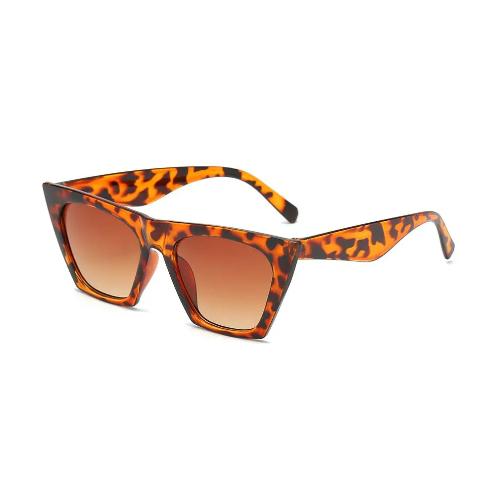Trendy Cat Eye Sunglasses for Women/Men Retro Square Sun Glasses UV400 Protection Eyewear Summer Shades Fashion Accessories