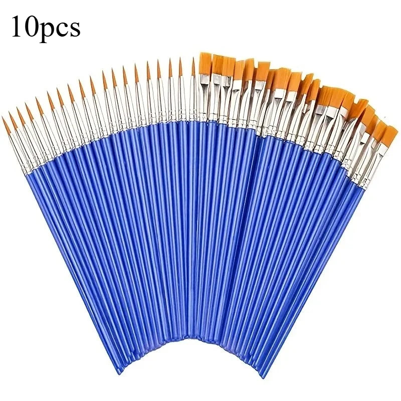 10/20/30pcs Painting Brushes For Painting Handcraft Arts And Craft For Artistic Multifunction Hook Line Painting Equipment - Free Items Weekend.