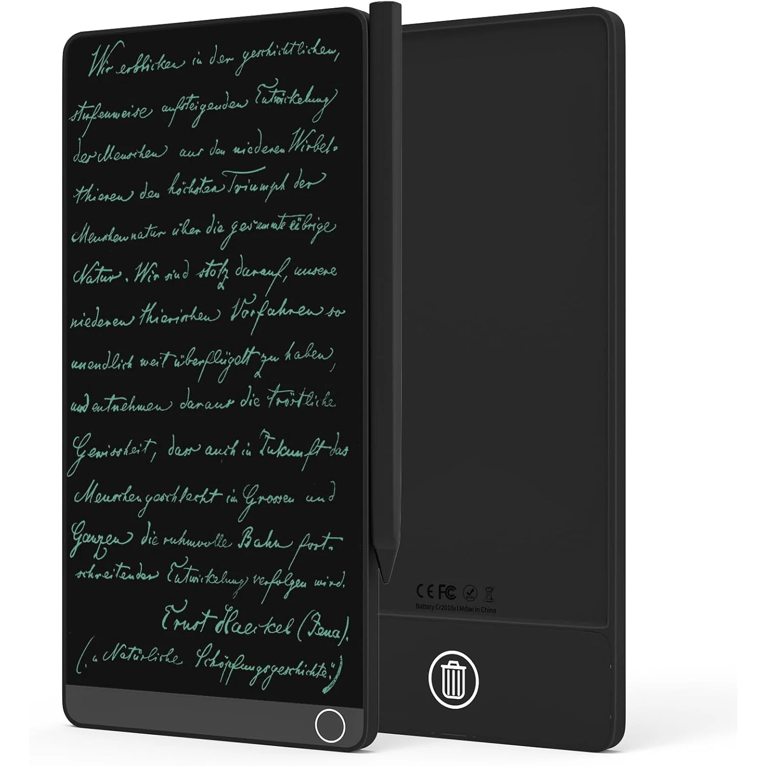 6.5" Full Screen LCD Writing Tablet, Portable Digital Notepad, Lightweight Pocket Design, Ideal For Creative Sketching Drafting - Free Item