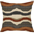 Boho Abstract Geometric Throw Pillow Covers - Ethnic Style Farmhouse Home Decor, Without Pillow Inserts, for Porch Pat