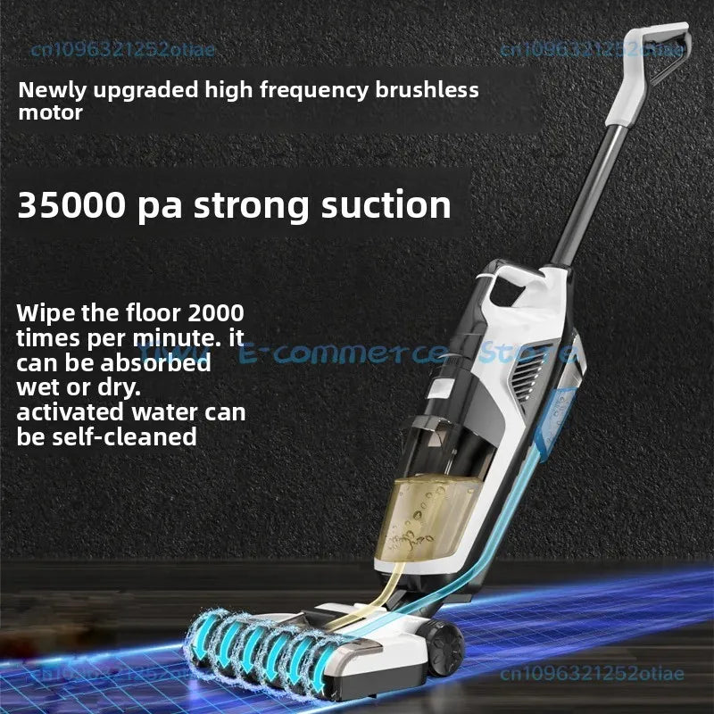 Washing machine Automatic drag and sweep integrated Intelligent wireless tractor Sweeper Hand push vacuum cleaner