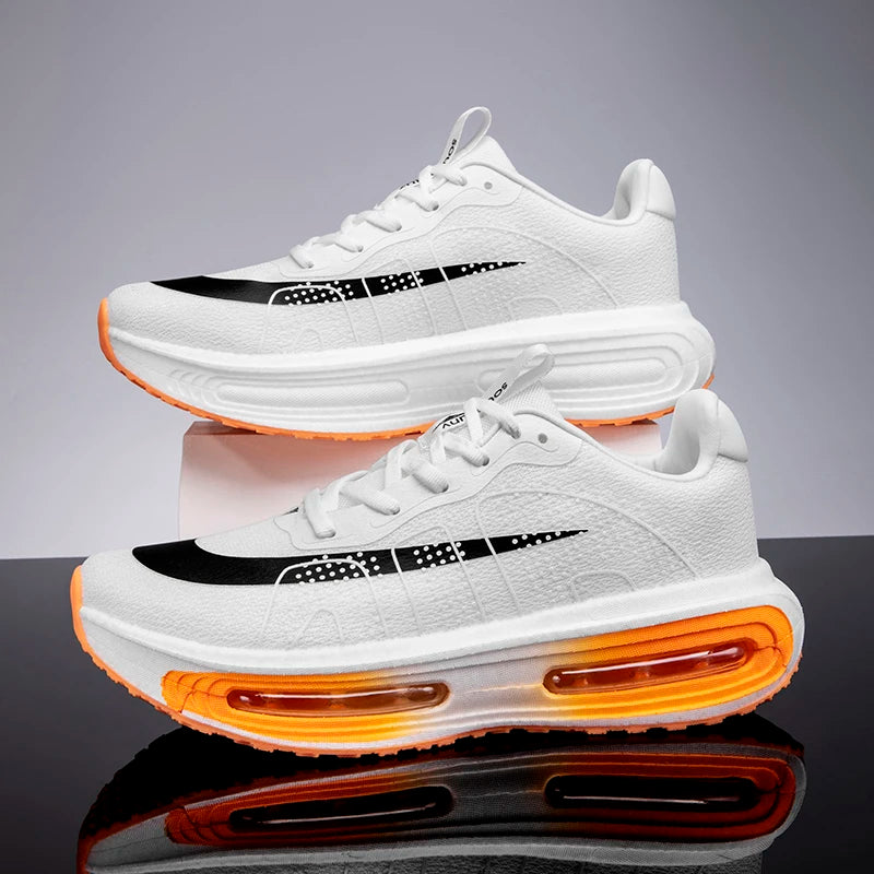 Men Sports Running Shoes Casual Marathon Breathable Lightweight Women's Comfortable Athletic Nonskid Walking Sneakers