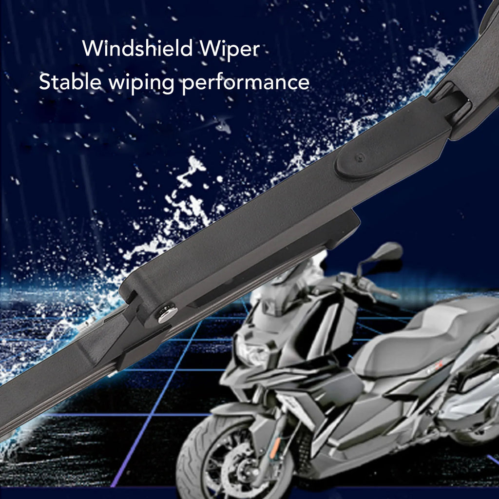 Universal Rechargeable Motorcycle Windshield Wiper Suitable for Motorcycle and Electric Scooter Windshields