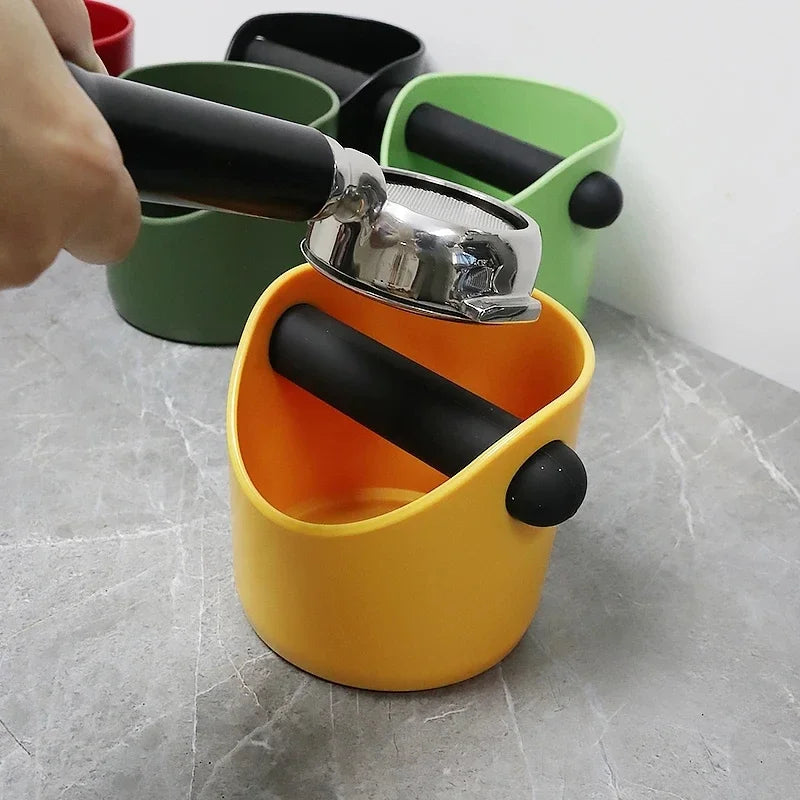 Coffee Knock Box Espresso Grounds Container Non-slip Espresso Dump Box Coffee Bar Supplies Barista Accessories Tools