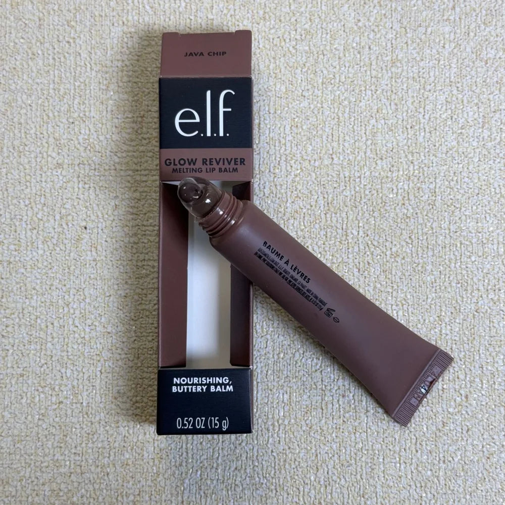 Elf Lip Balm Tinted Lip Gloss Lightweight Hydrating Nourishing Repairing Improve Lip Lines Dryness Create Naturally Plump Lips