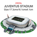 1Set Football Field Paper Puzzle Famous Stadiums Mini 3D Model Puzzle Home Decoration Assembly Football Fan Gifts Boys Girls ZYF