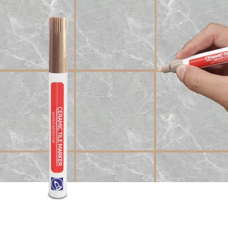 2pcs/Set 12colors Waterproof Tile Marker Grout Pen Wall Seam Pen For Tiles Floor Bathroom Decontamination Seam Repair Tools
