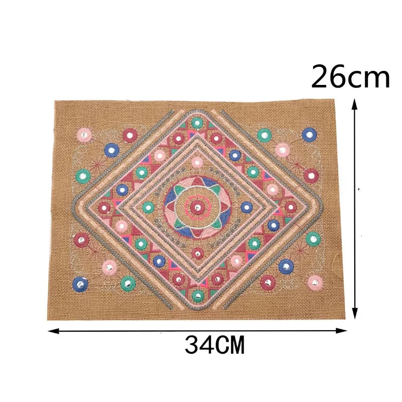1pcs Embroidered Patches for Clothing Sewing on Appliques Dress Decor