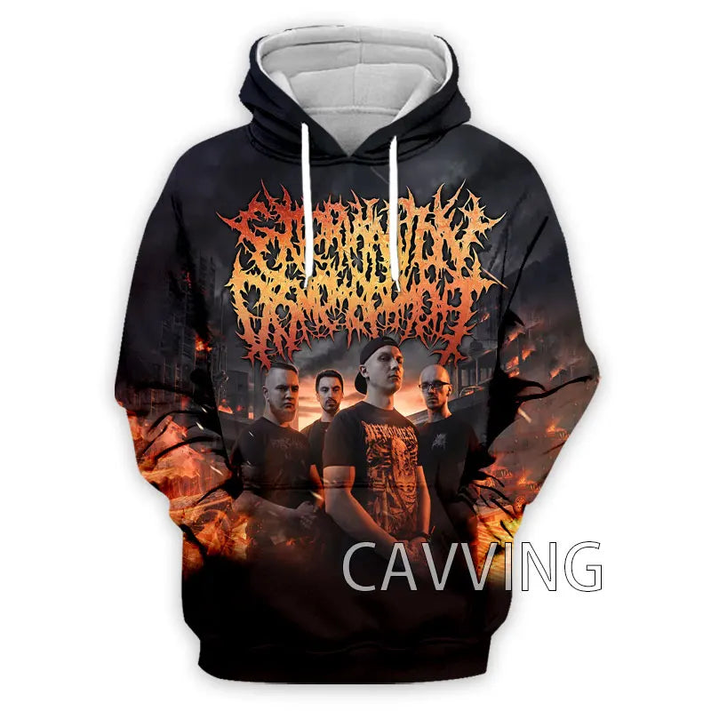 Extermination-Dismemberment  3D Printed Fashion Hoodies Sweatshirts Harajuku Hoodie Sweatshirts Tops Clothing for Women/men