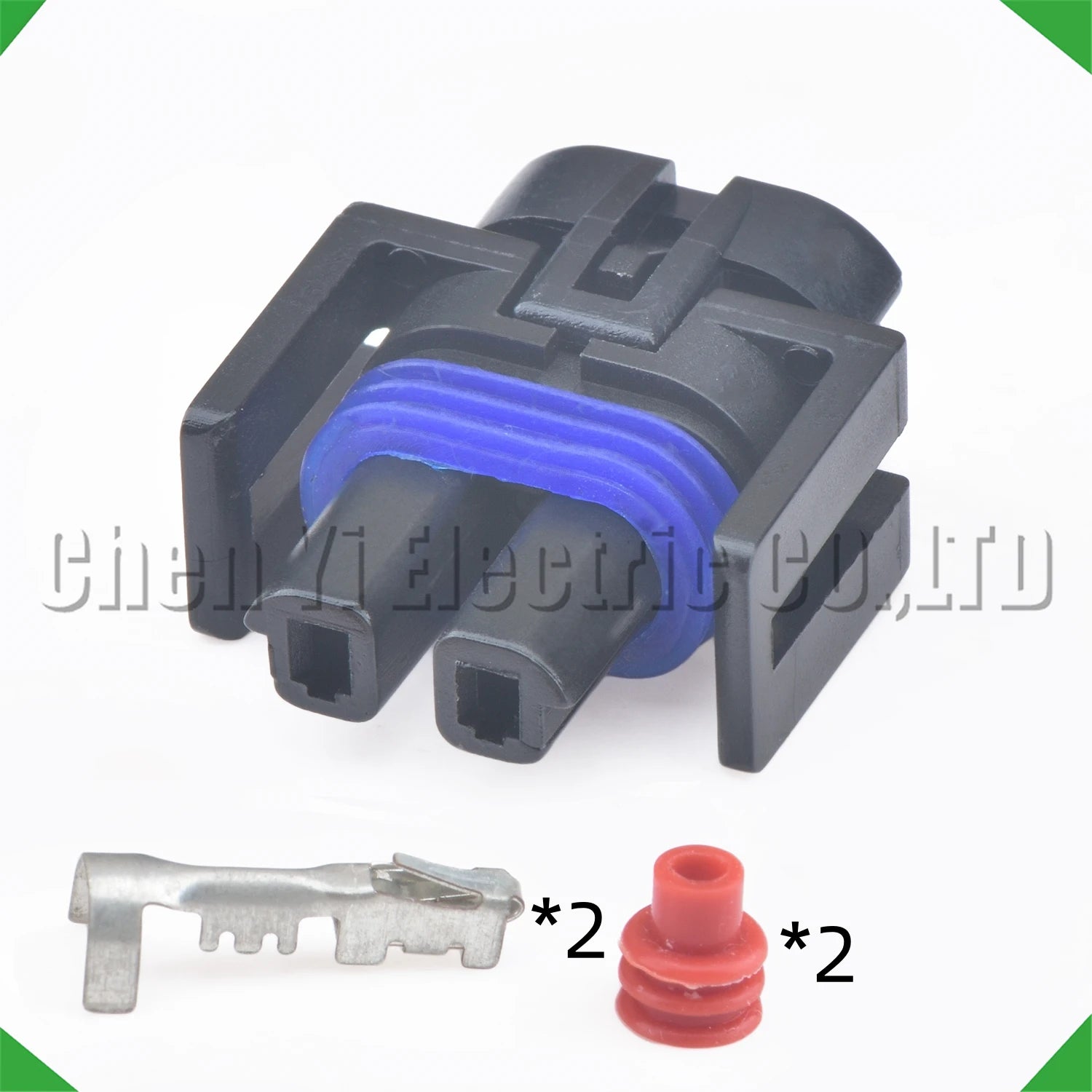 2 Pin automobile waterproof connector air conditioner compressor pump Fuel Tank Wire harness plug AC CLUTCH 12162017 For GM - Free Item.