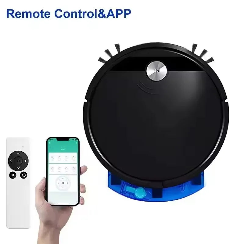 New Wireless Smart Vacuum Cleaner App Control Wet And Dry Floor Sweep 2800PA Suction Super Quiet Mopping Machine Cleaning Robot