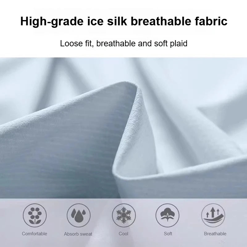 2025 New Sun Protection Clothes for Men's UV-proof Summer Light and Thin Ice Silk Breathable Fishing and Cycling Jacket