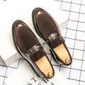 Men's Dress Shoes Trend Office Social Leather Shoes For Men Large Size 48 Casual Business Wedding Formal Shoes Male