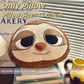 Cartoon Animal Zootopia Cushion Blanket Comfortable Soft Bed Back Cushion Nick Judy Fox Rabbit Leopard Cushion Blanket Car Gift