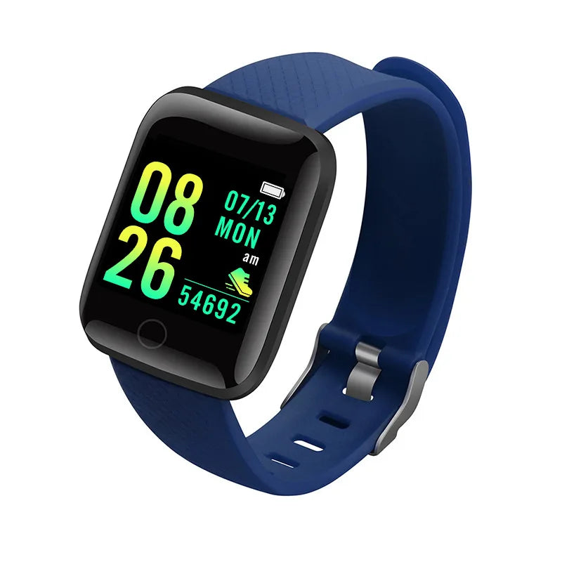Smartwatch Men Women Wristwatches Smart Watch Message Fitness Monitor Bracelet Birthday Gift Electronic Clock For Android IOS - Free Item.