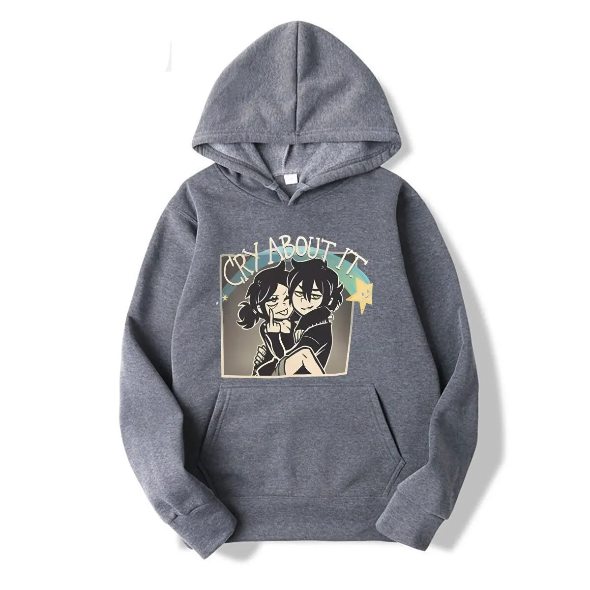 Novelty The coffee in Of Andy And Leyley hoodies for Men Women O Neck Pure Cotton Funny Game Sleeve hoodies