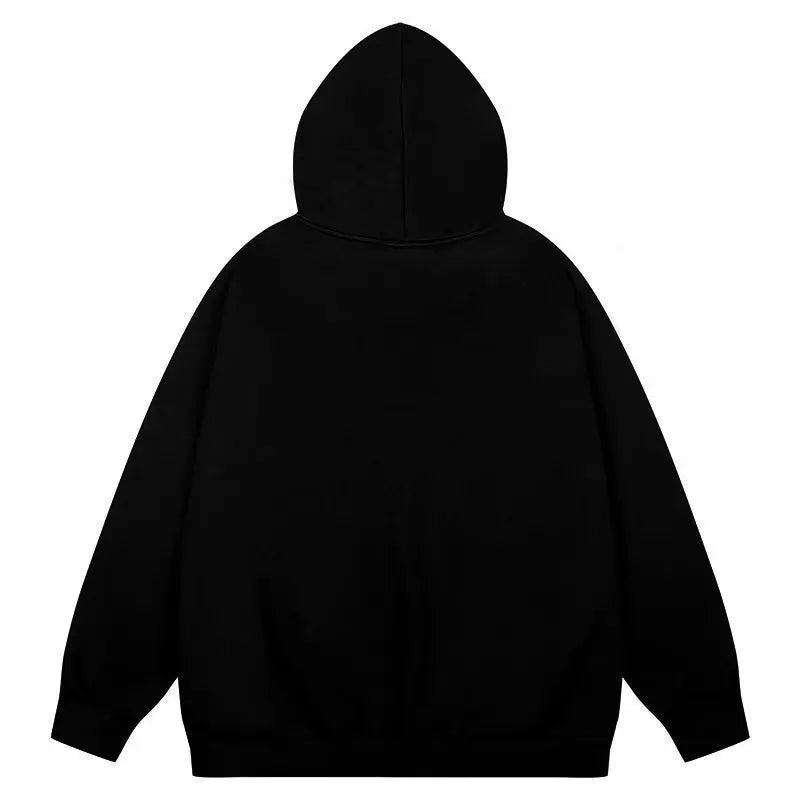 The Back To School Collection Fashion State Letter Print Hoodie Men Women High Quakity Loose Sweatshirts Autumn Fleece Hoodies