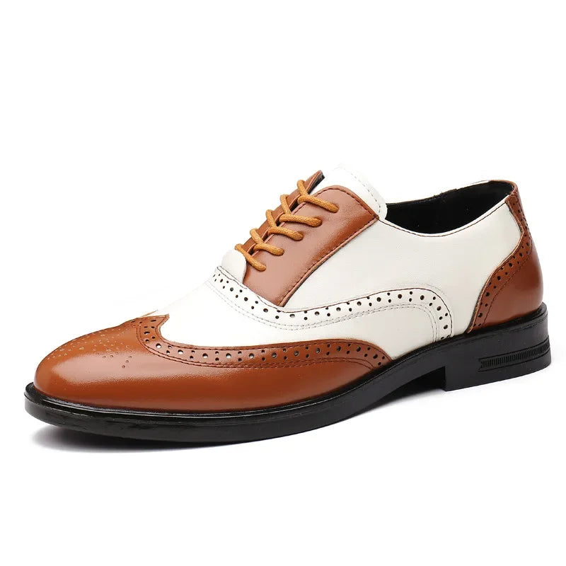 Men's Shoes Luxury High Quality Dress Shoes 2026 Brand Designer Shoes for Men Sneakers Fashion Point Toe Men Party Wedding Shoe