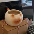 Cute Cat Coffee Cup 300ml Kawaii Ceramic Mug For Tea Milk Water Juice Mocha Lovers Breakfast Cup Birthday Gift For Women Men