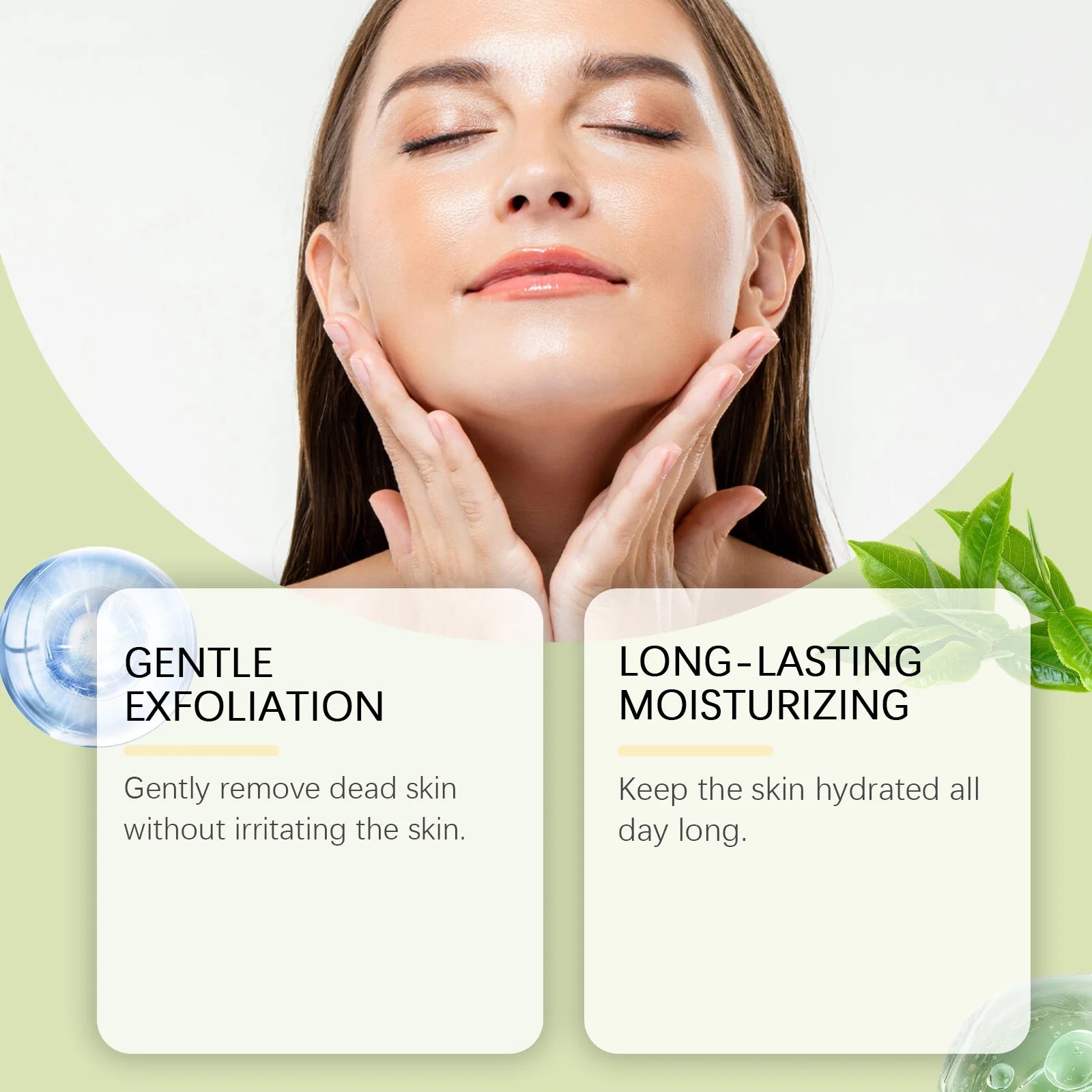 Green Tea Facial Scrub: Cleanses Pores Moisturizes Gently Exfoliates Enhances Skin Radiance, And Deeply Nourishes Facial Skin