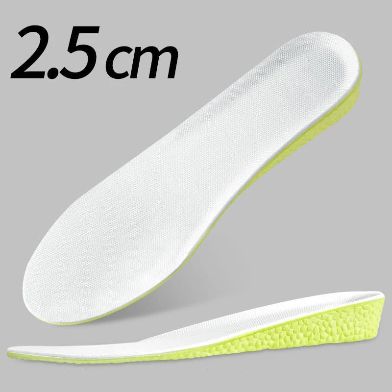 Height Increase Insole Shock Absorbant Breathable Memory Foam Full Palm Insole Soft And Not Deformed Height Shoe Pads - Free Item Weekend (50% off).