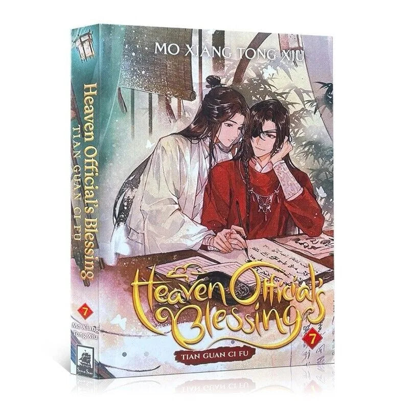 English, Original Book Heaven Official's Blessings: Vol.1-8 Heaven Official's Blessings, Novel Popular BL Mo Xiang Tong Xiu