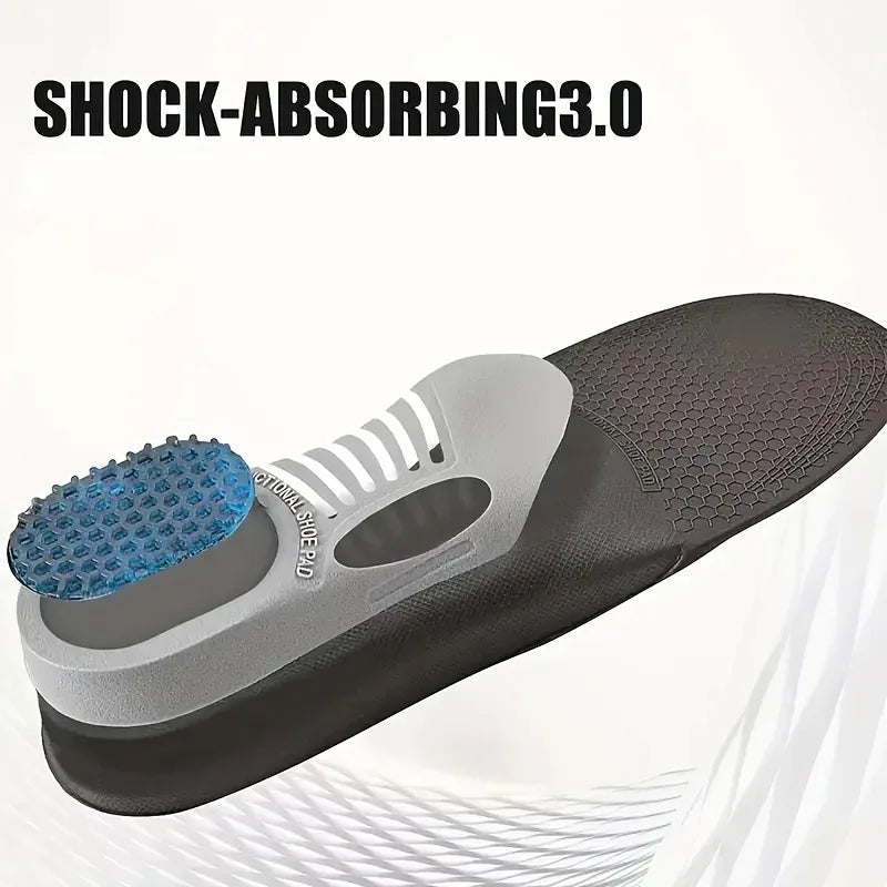 Work Insoles – Thickened, Breathable, Odor-Resistant – Support, Anti-Sprain, Cushioning – Unisex Non-Slip Shoe Insoles - Free Item Weekend (50% off).