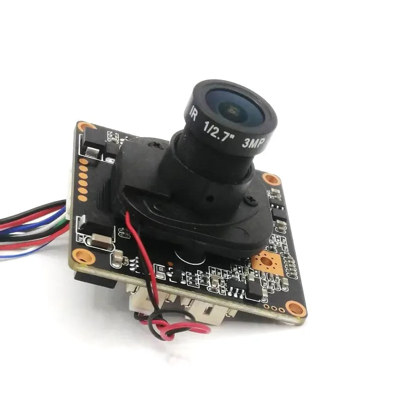 1/3" CMOS 4MP IP Camera Module Network Security IPC Board H.265 H.264+2.8-6mm Lens