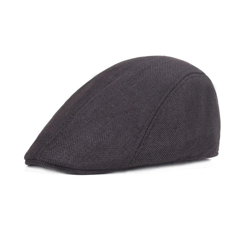 New Vintage Cotton Caps for Man Hats Golf Driving Sun Flat Cabbie Cap Peaky Blinder for Men Women Summer Spring Autumn Hat