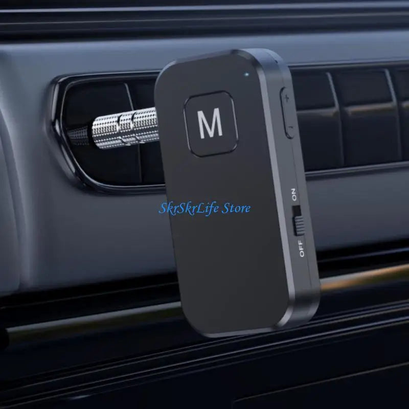 E65E Bluetooth-compatible 5.2 Transmitter and Receiver 2 in 1 Sound Adapter 3.5mm