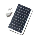 Usb Solar Charger Panel 5V 2W Solar Panel with Usb Safe Charge Stabilized Battery Charger for Mobile Phone Campsite