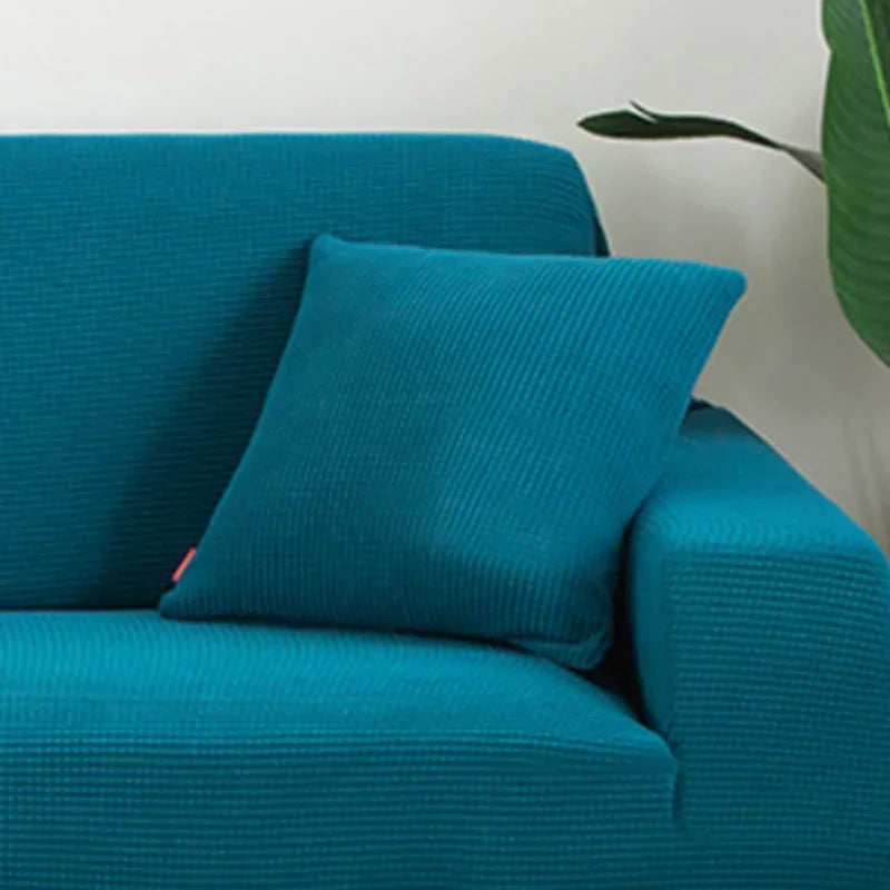 Solid Color Corn Grain Cover Candy Color Pillow Cover for Sofa Office Waist Back Cover Home Decorative Pillowcase Decoration