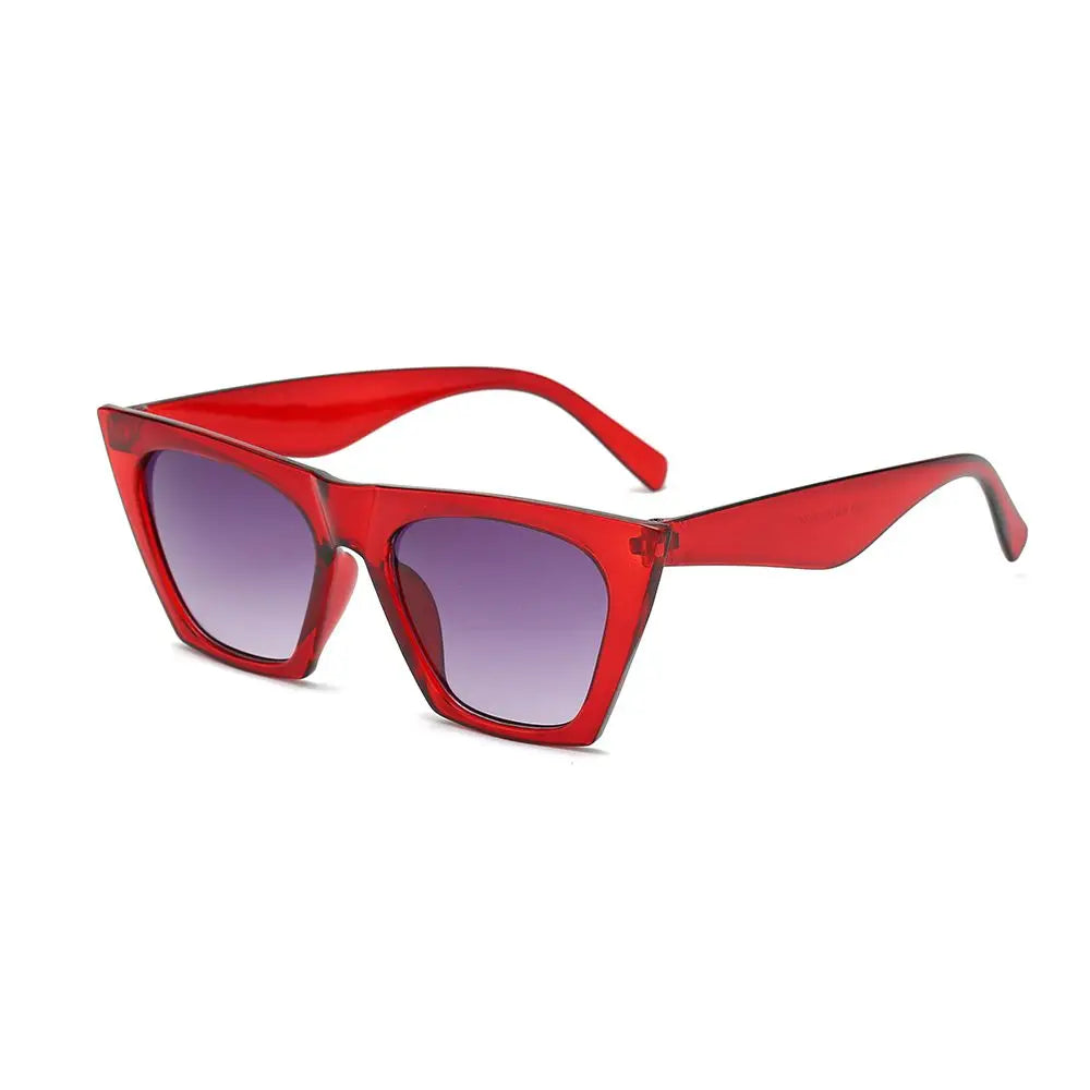 Trendy Cat Eye Sunglasses for Women/Men Retro Square Sun Glasses UV400 Protection Eyewear Summer Shades Fashion Accessories