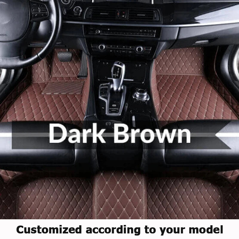 Car Mats For SEAT Cupra Ateca KH7 2016~2022 Auto Floor Rugs Protective Pad Carpets Leather Mat Interior Parts Car Accessories