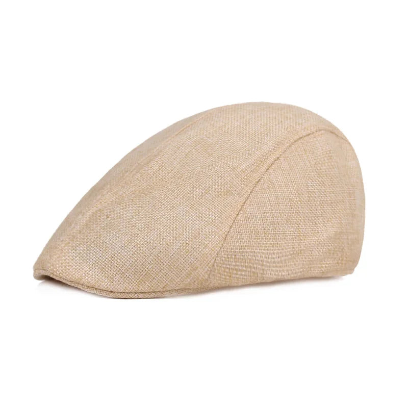 New Vintage Cotton Caps for Man Hats Golf Driving Sun Flat Cabbie Cap Peaky Blinder for Men Women Summer Spring Autumn Hat