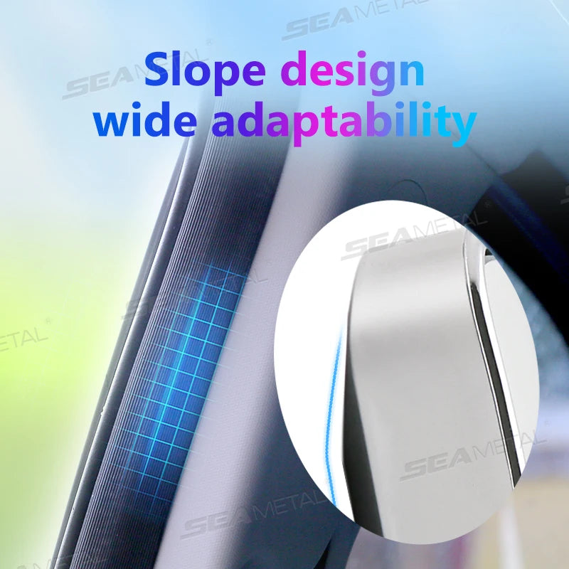 SEAMETAL 2Pcs Rearview Mirror for Back Passenger HD Glass Wide Angle Convex Mirror Adjustable Car Blind Spot Rear View Mirror